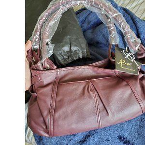 B. Makowsky Hobo Shoulder Bag - Mauve